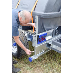 2300 l fahrbarer Tank für Schlepper