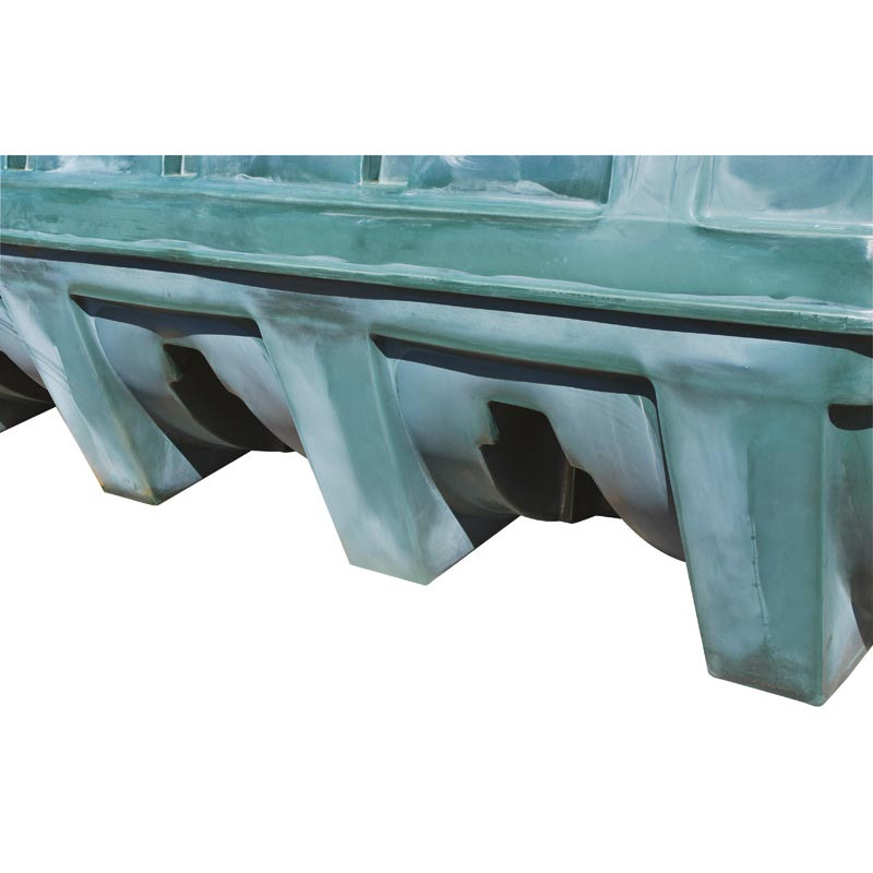Horizontaler Tank 8500 L zur Lagerung von Flüssigkeiten mit hoher Dichte - D1.5
