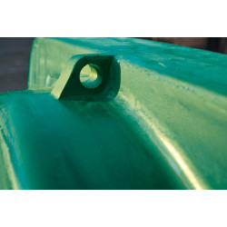 Horizontaler Tank 8500 L zur Lagerung von Flüssigkeiten mit hoher Dichte - D1.5