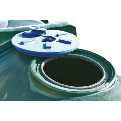 Horizontaler Tank 8500 L zur Lagerung von Flüssigkeiten mit hoher Dichte - D1.5