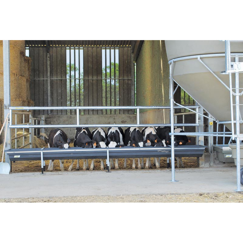 Gerader Weidetrog auf Füßen 5 m