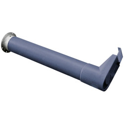 Versetztes langes Ablaufrohr