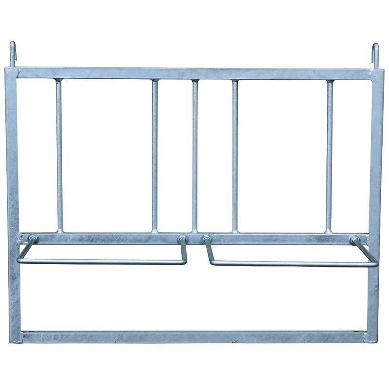 Gittertür mit doppeltem Eimerhalter