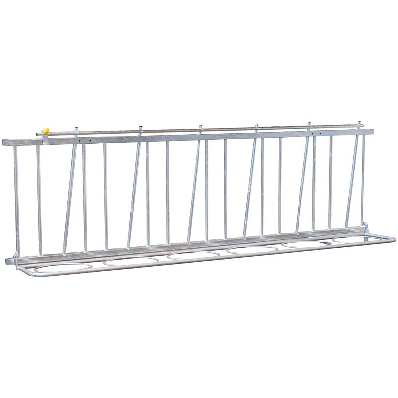 Erstes Alter Selbstfangfressgitter für Kälber mit metallischen Eimerhalter