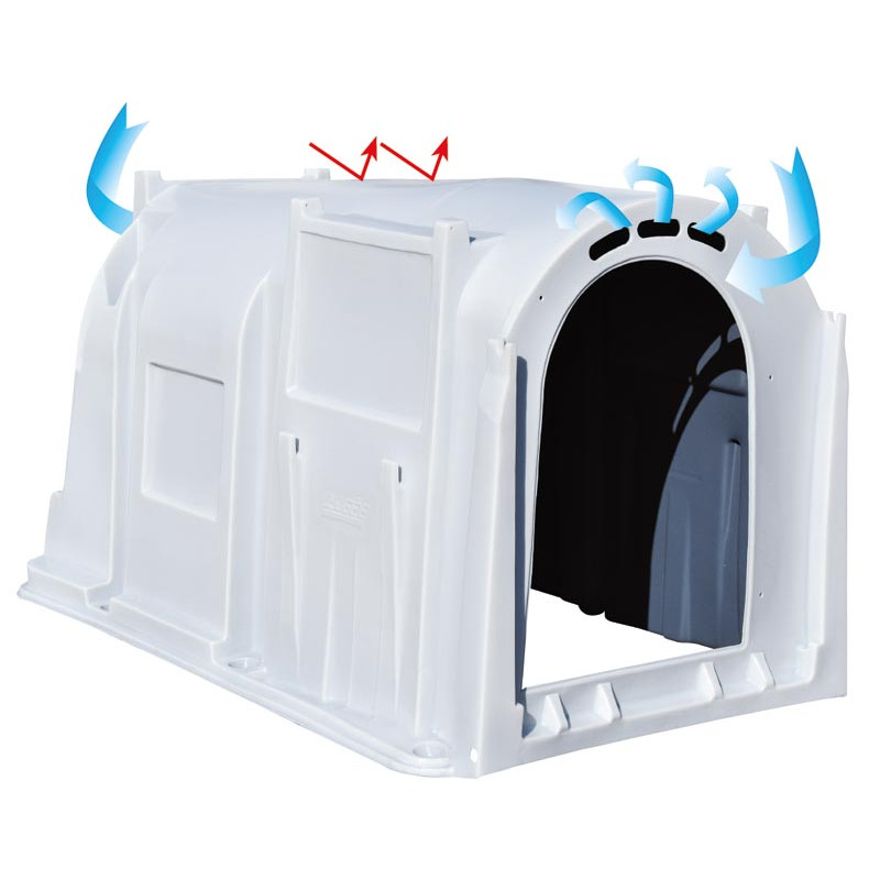 XXL zweischichtiges Kälberiglu 