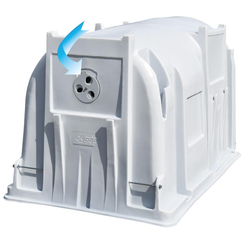 XXL zweischichtiges Kälberiglu 