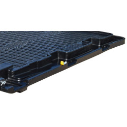  Spaltenboden auf Rädern