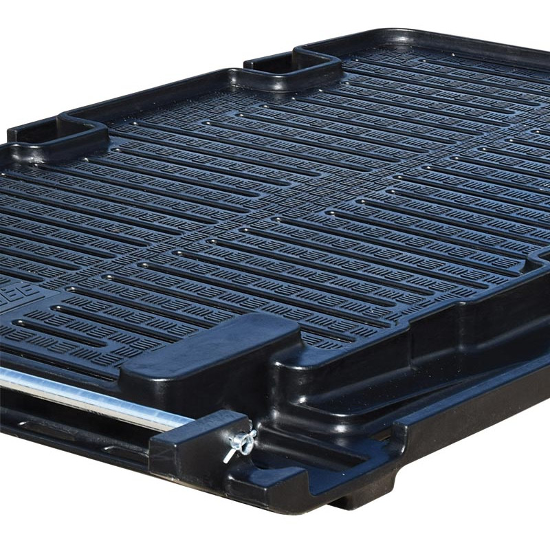  Spaltenboden auf Rädern