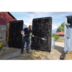 XXL Kälberiglu Komfortpaket, mit Spaltenboden