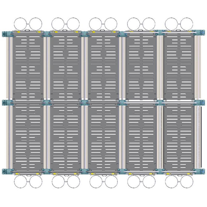 Trennwand für Hygiene Pro Kälberboxen Rücken-an-Rücken