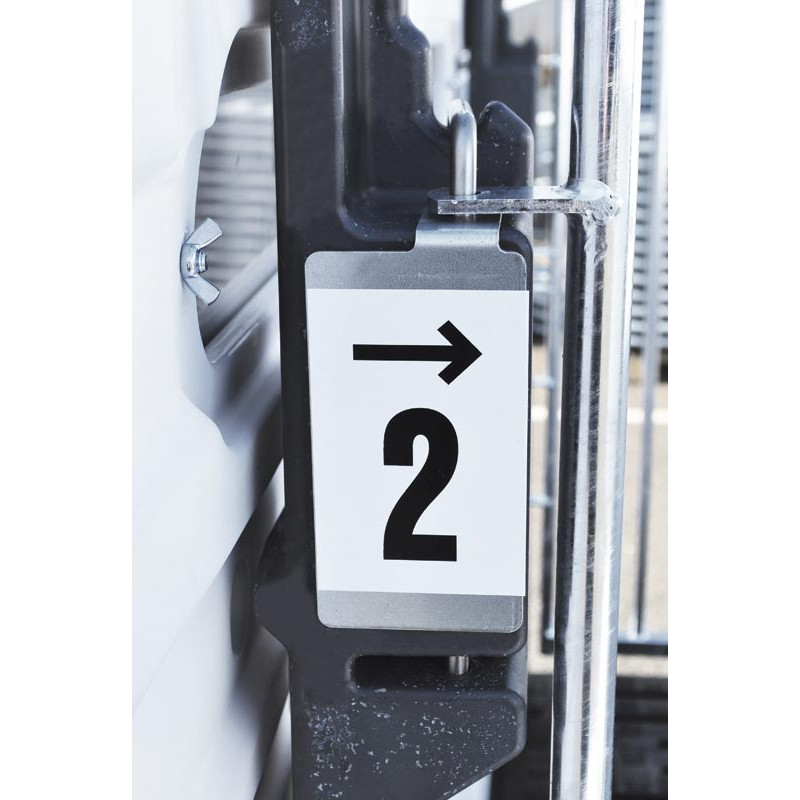 Satz von 10 nummerierten Aufklebern Satz von 10 nummerierten Aufklebern