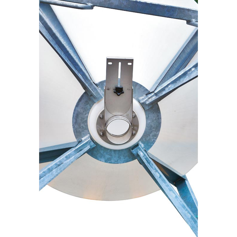 500 l Futtersilo auf Rahmengestell mit Schieber 