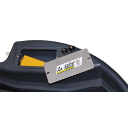 Schwimmerventil mit Schutzplatte für SUPERBAC mit Innenrand