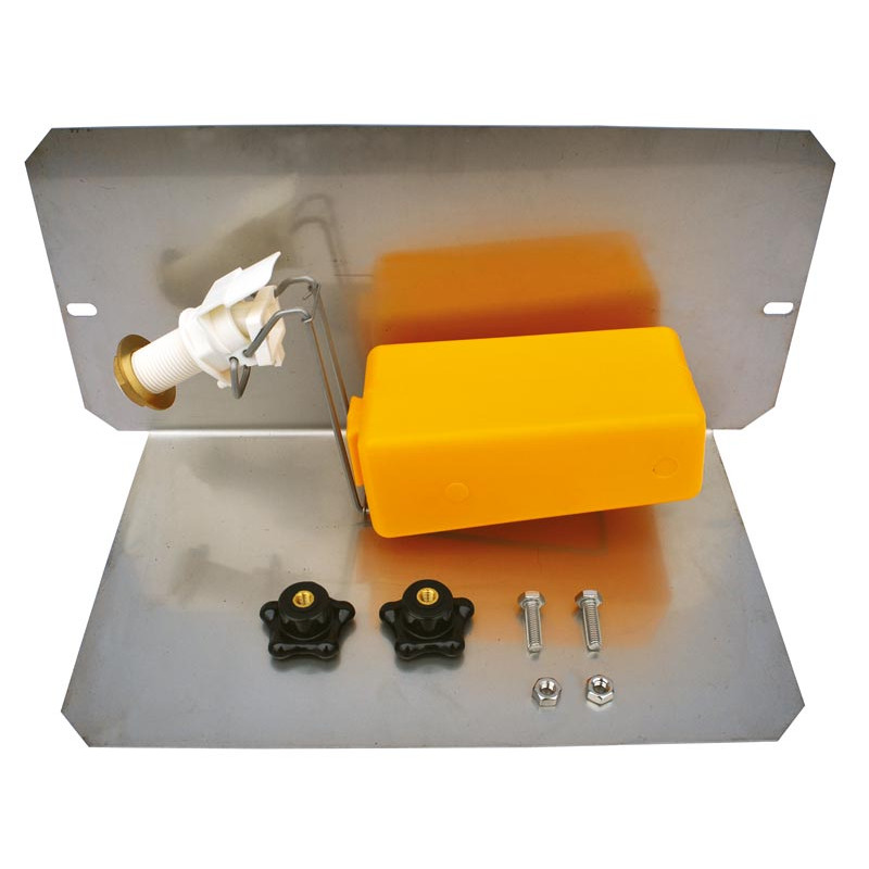 Schwimmerventil mit Schutzplatte für SUPERBAC mit Vollrand