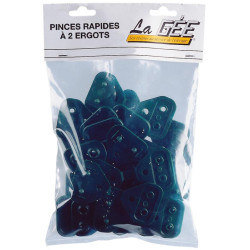 Schnellklemme mit 2 Stiften