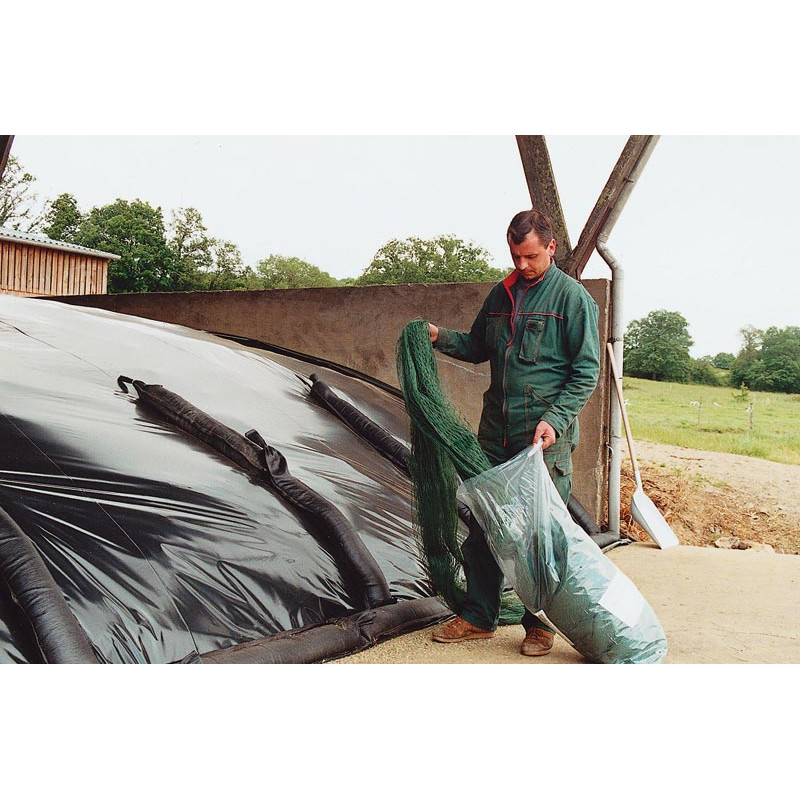 Schutznetz für Silo und Lagergebäude - Länge 12 m Schutznetz für Silo und Lagergebäude - Länge 12 m