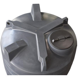 4000 L. - Ø 1,60 m Senkrechter Oberirdischer Lagertank