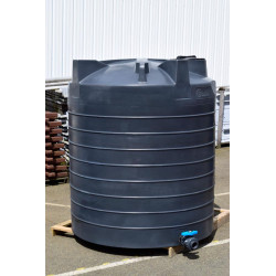 6000 L. - Ø 1,95 m Senkrechter Oberirdischer Lagertank