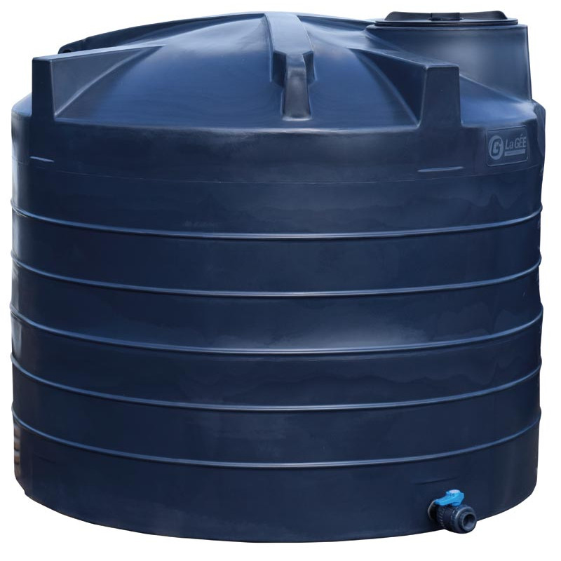 8000 L. - Ø 2,39 m Senkrechter Oberirdischer Lagertank