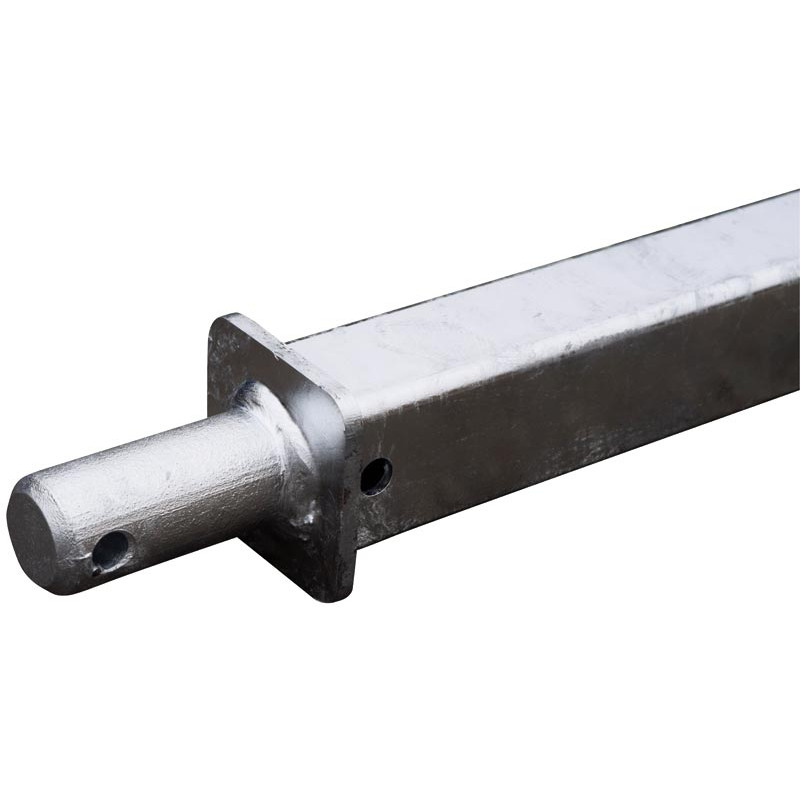 DEICHSEL MIT KUPPLUNGSKOPF FÜR VIERRAD-TRANSPORTWAGEN 