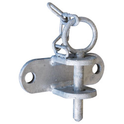 HINTERE KUPPLUNGSPLATTE FÜR VIERRAD-TRANSPORTWAGEN 