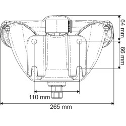 PF2 POLYSELF Tränke mit horizontaler Zunge