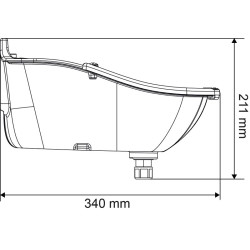 PF5 PLUS POLYFAST NC TRÄNKE MIT ANTI-SCHWAPP-RING