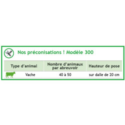 POLYHERD 300 nicht heizbare Tränke