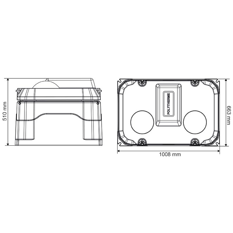 POLYTHERME Tränke mit 2 Bällen