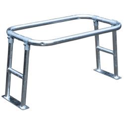 Metallschutzrahmen für POLYCLEAN Tränke