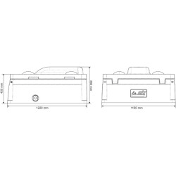 POLYTHERME Tränke mit großem Fassungsvermögen, 4 Bälle