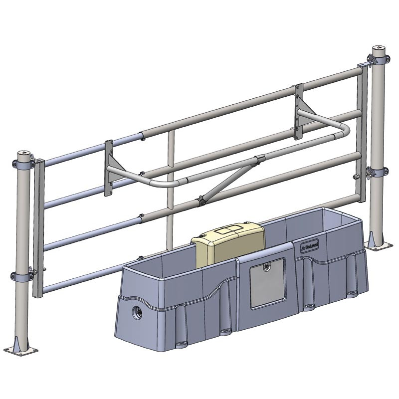 Metallschutzrahmen für POLYMASTER PM 2,40 m Tränke