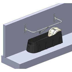 Metallschutzrahmen für POLYMASTER PM 2,40 m Tränke