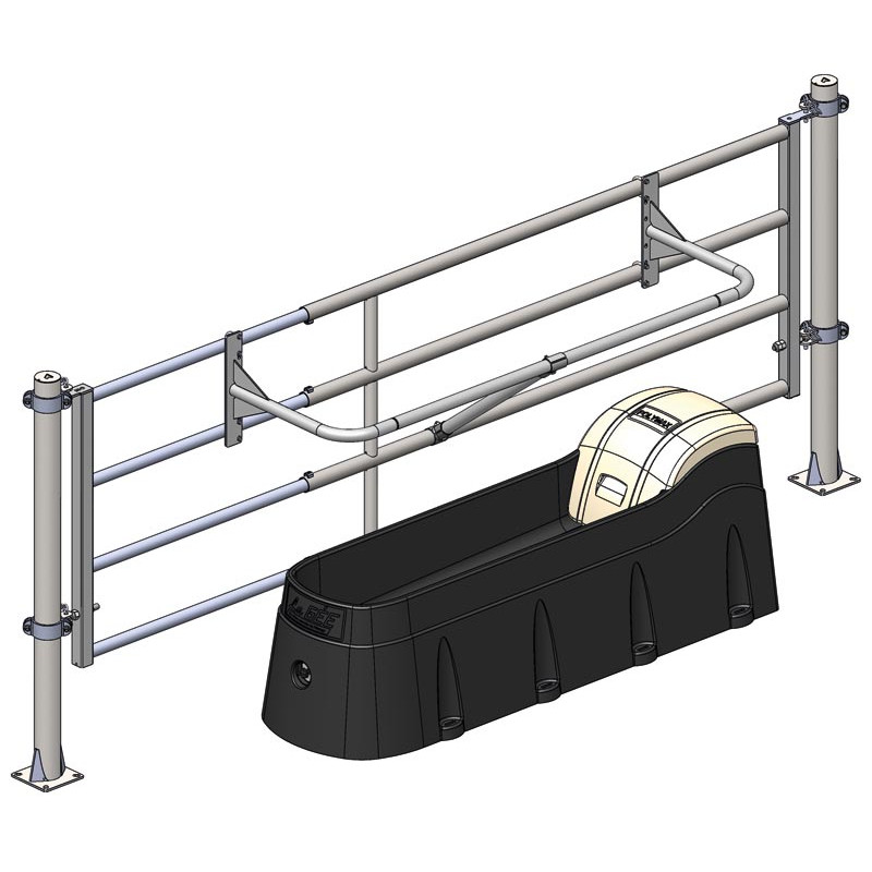 Metallschutzrahmen für POLYMASTER PM 2,40 m Tränke