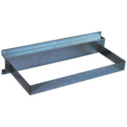 Metallhalter für POLYBAC 75 M Tränke mit Innenrand