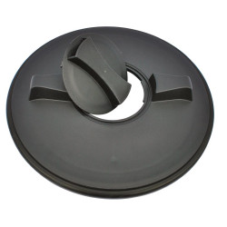 Deckel Ø 355 mm mit Abdeckring und Entlüftungsstopfen - 