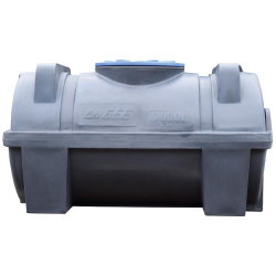 1000 l zylindrische Monoblocktanks