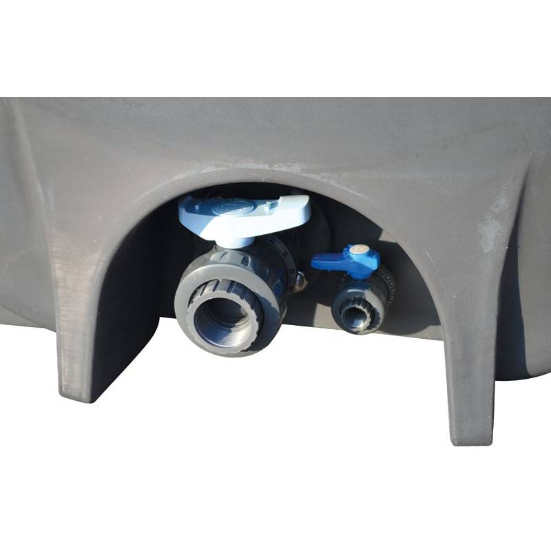 2300 l zylindrische Monoblocktanks