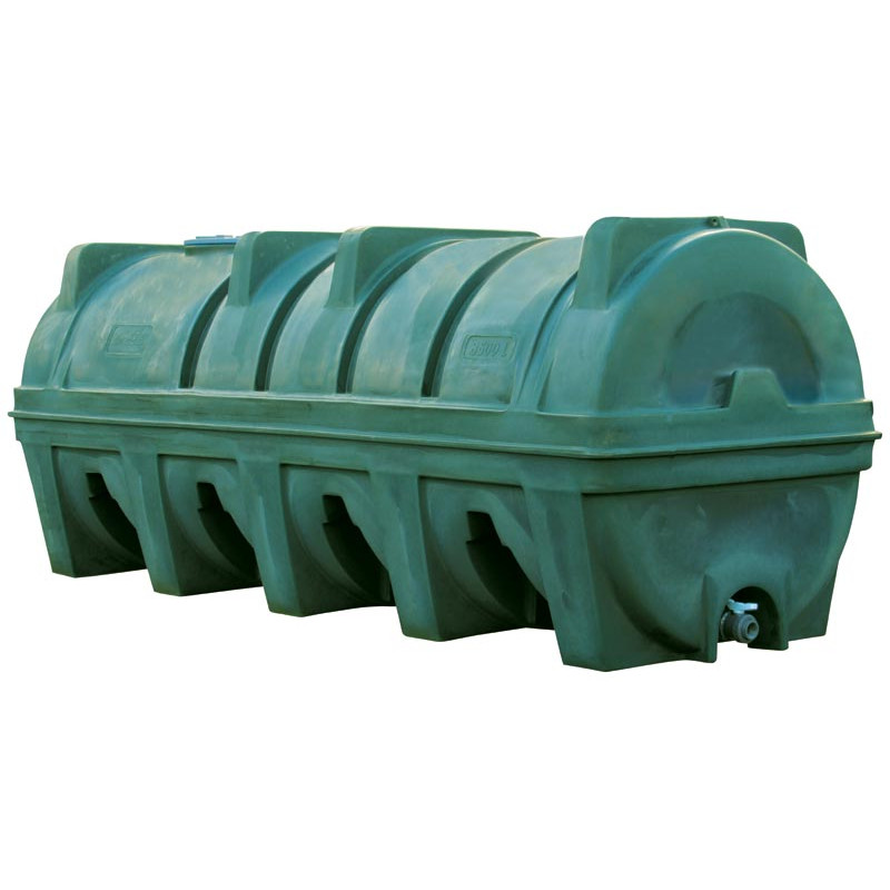 Horizontaler Tank 8500 L zur Lagerung von Flüssigkeiten mit hoher Dichte - D1.5