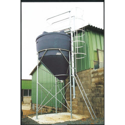 5,70 m³ Futtersilo mit großem Fassungsvermögen 5,70 m³ Futtersilo mit großem Fassungsvermögen