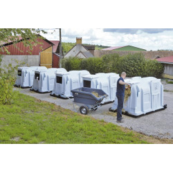 XXL zweischichtiges Kälberiglu 