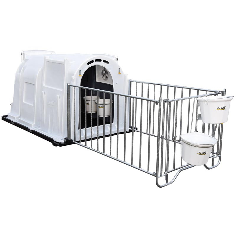 XXL Kälberiglu Komfortpaket, mit Spaltenboden XXL Kälberiglu Komfortpaket, mit Spaltenboden