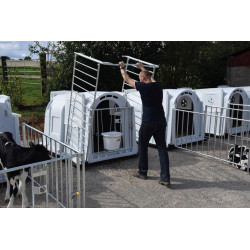 XXL Kälberiglu Komfortpaket, mit Spaltenboden XXL Kälberiglu Komfortpaket, mit Spaltenboden