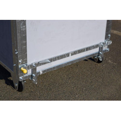 Kippmechanismus für kälberbox spaltendboden standard PVC einfach