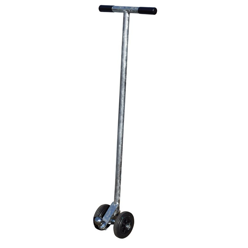 Transportdeichsel für fahrbare kälberboxen