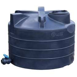 2000 L. - Ø 1,60 m Senkrechter Oberirdischer Lagertank