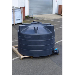 2000 L. - Ø 1,60 m Senkrechter Oberirdischer Lagertank