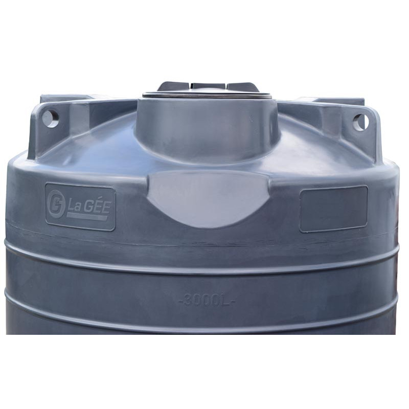 3000 L. - Ø 1,95 m Senkrechter Oberirdischer Lagertank