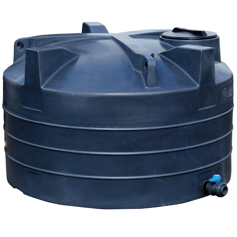 3000 L. - Ø 1,95 m Senkrechter Oberirdischer Lagertank