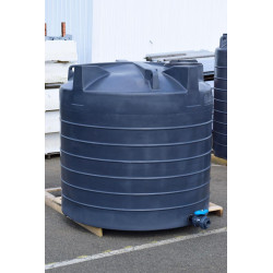 5000 L. - Ø 1,95 m Senkrechter Oberirdischer Lagertank 5000 L. - Ø 1,95 m Senkrechter Oberirdischer Lagertank